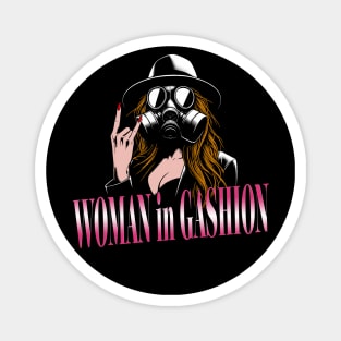 Woman in Fashion or Gashion? Magnet